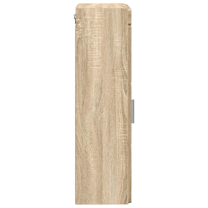 Bathroom Wall Cabinet TULUM Sonoma Oak 37 x 24.5 x 86 cm