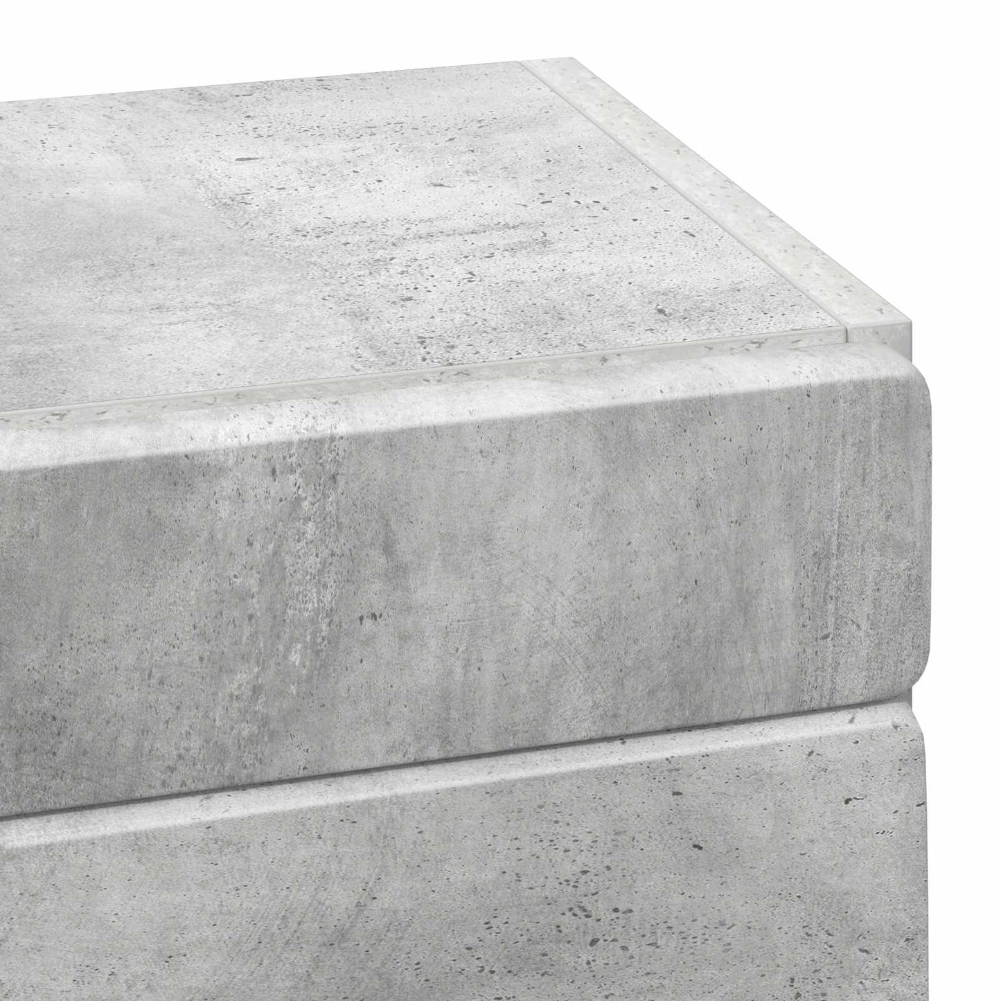 Bathroom Wall Cabinet TULUM Concrete Grey 37 x 24.5 x 86 cm
