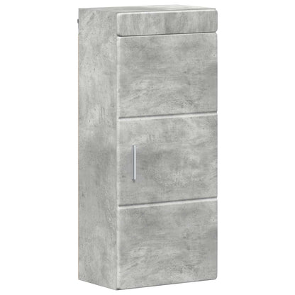 Bathroom Wall Cabinet TULUM Concrete Grey 37 x 24.5 x 86 cm