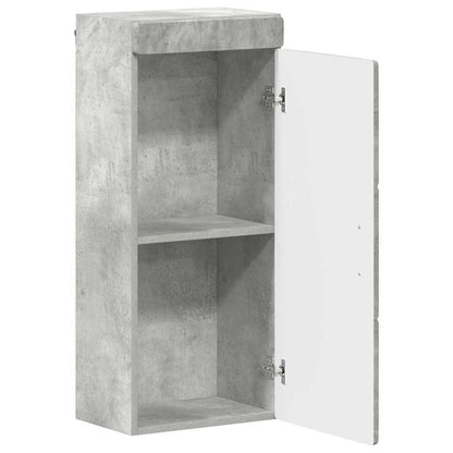 Bathroom Wall Cabinet TULUM Concrete Grey 37 x 24.5 x 86 cm
