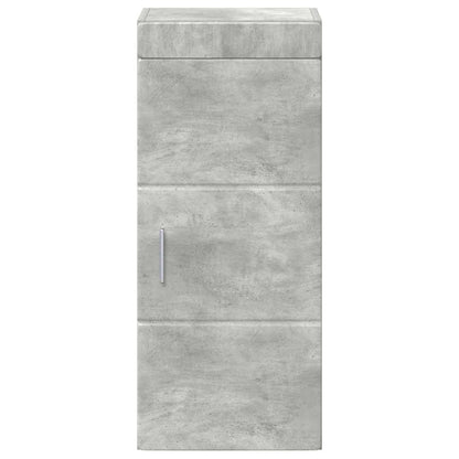 Bathroom Wall Cabinet TULUM Concrete Grey 37 x 24.5 x 86 cm