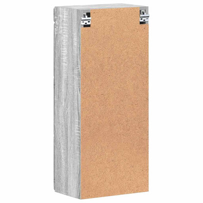 Bathroom Wall Cabinet TULUM Grey Sonoma 37 x 24.5 x 86 cm
