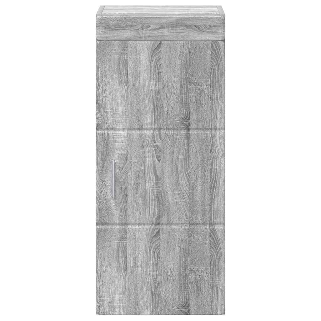 Bathroom Wall Cabinet TULUM Grey Sonoma 37 x 24.5 x 86 cm