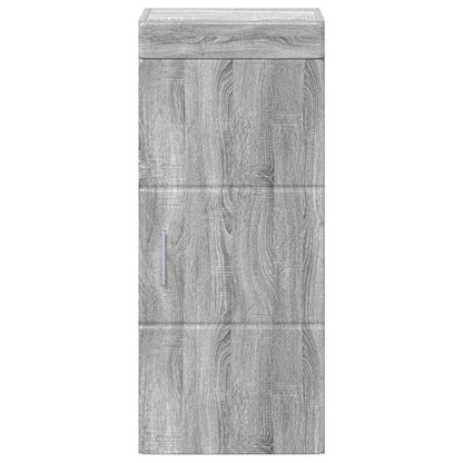 Bathroom Wall Cabinet TULUM Grey Sonoma 37 x 24.5 x 86 cm