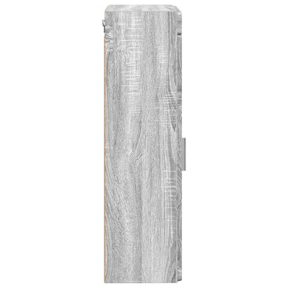 Bathroom Wall Cabinet TULUM Grey Sonoma 37 x 24.5 x 86 cm