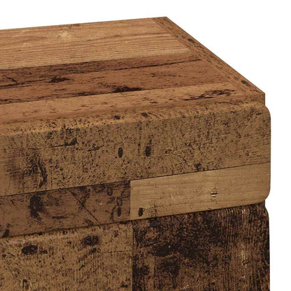 Bathroom Wall Cabinet TULUM Old Wood 37 x 24.5 x 86 cm