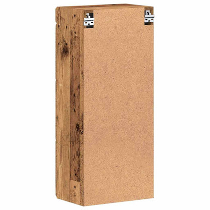 Bathroom Wall Cabinet TULUM Old Wood 37 x 24.5 x 86 cm