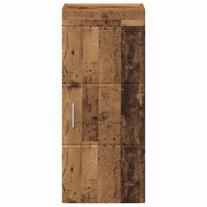 Bathroom Wall Cabinet TULUM Old Wood 37 x 24.5 x 86 cm