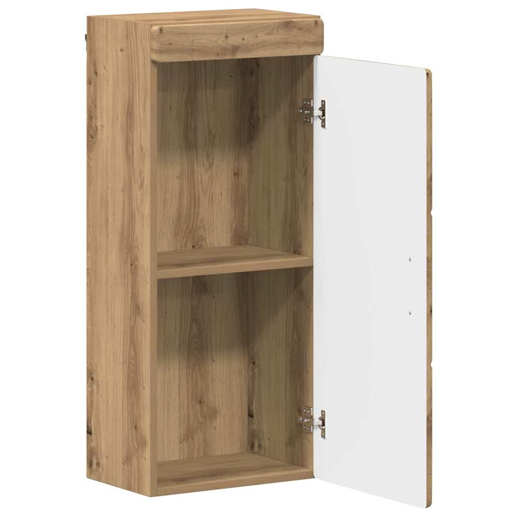 Bathroom Wall Cabinet TULUM Artisan Oak 37 x 24.5 x 86 cm