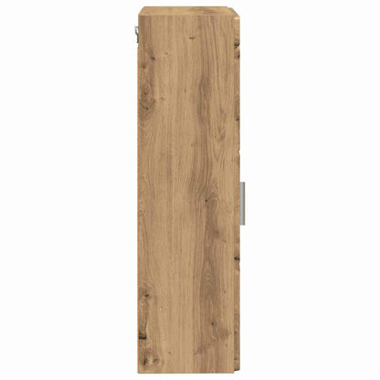 Bathroom Wall Cabinet TULUM Artisan Oak 37 x 24.5 x 86 cm