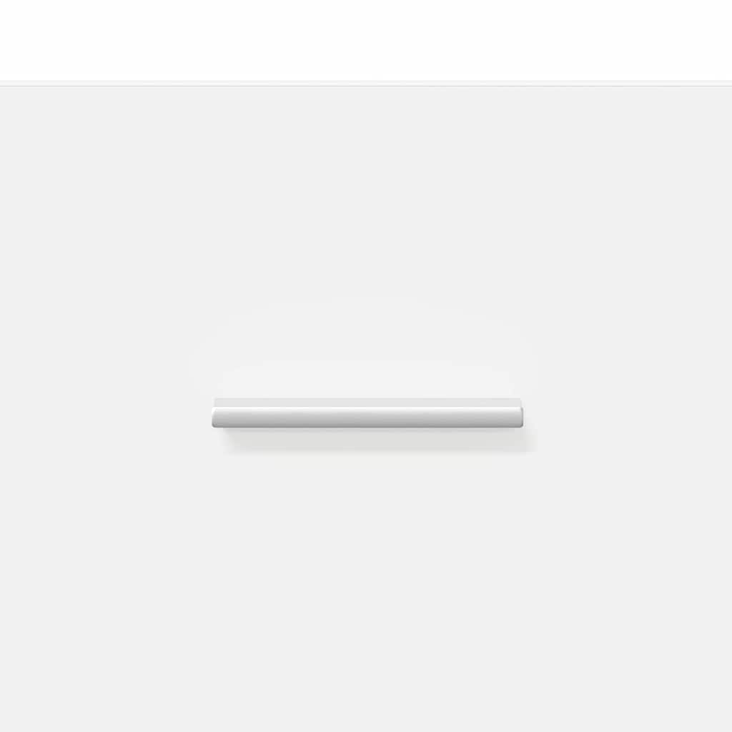 Bathroom Cabinet Set with Drawer TULUM White 37 x 31.5 x 82 cm