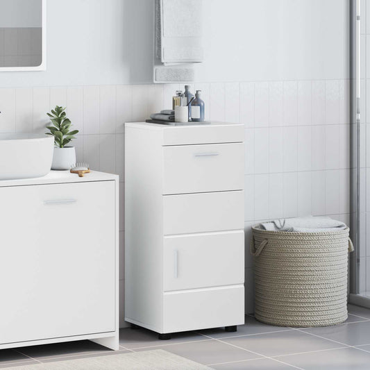 Bathroom Cabinet Set TULUM White 37 x 31.5 x 82 cm
