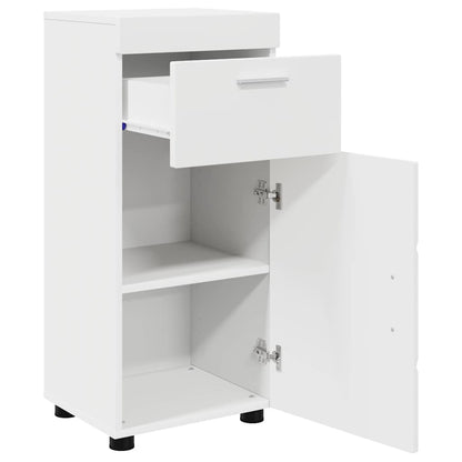 Bathroom Cabinet Set with Drawer TULUM White 37 x 31.5 x 82 cm