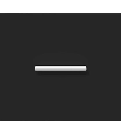 Bathroom Cabinet Set with Drawer TULUM Black 37 x 31.5 x 82 cm