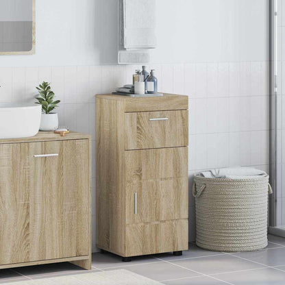 Bathroom Cabinet Set TULUM Sonoma Oak 37 x 31.5 x 82 cm
