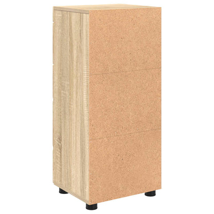 Bathroom Cabinet Set TULUM Sonoma Oak 37 x 31.5 x 82 cm