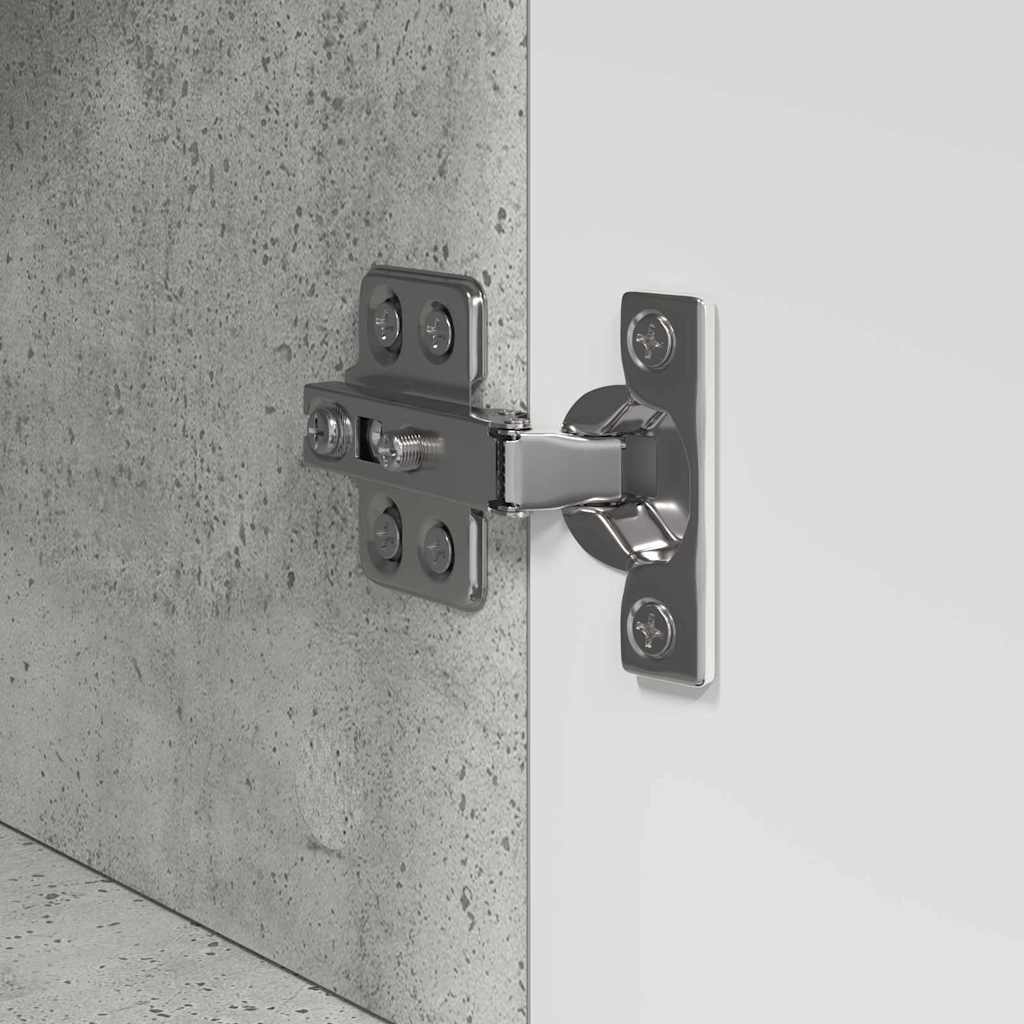 Bathroom Cabinet Set TULUM Concrete Grey 37 x 31.5 x 82 cm