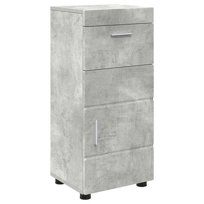 Bathroom Cabinet Set TULUM Concrete Grey 37 x 31.5 x 82 cm