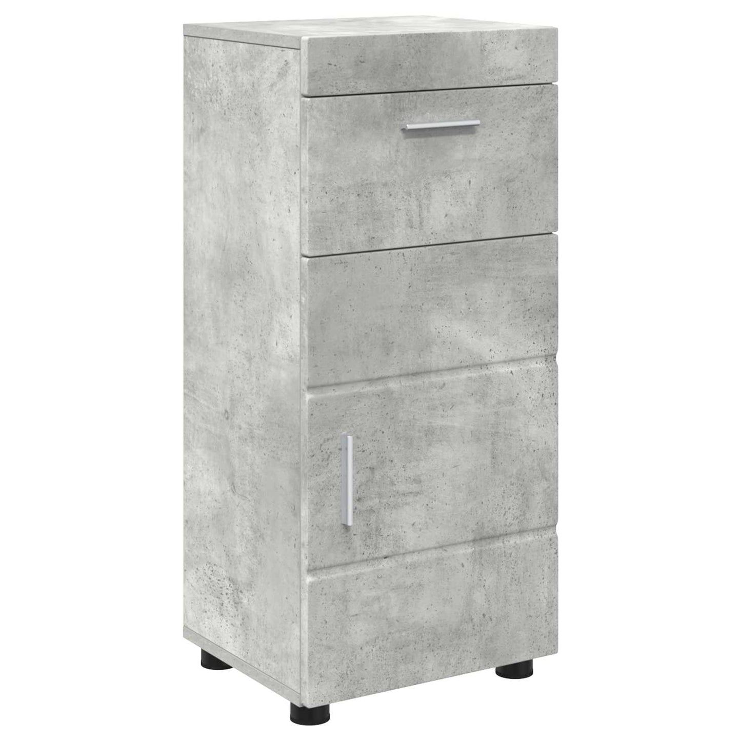 Bathroom Cabinet Set TULUM Concrete Grey 37 x 31.5 x 82 cm