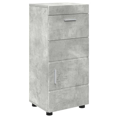 Bathroom Cabinet Set TULUM Concrete Grey 37 x 31.5 x 82 cm
