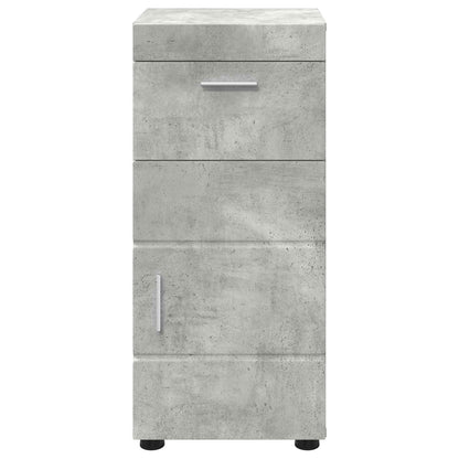 Bathroom Cabinet Set TULUM Concrete Grey 37 x 31.5 x 82 cm