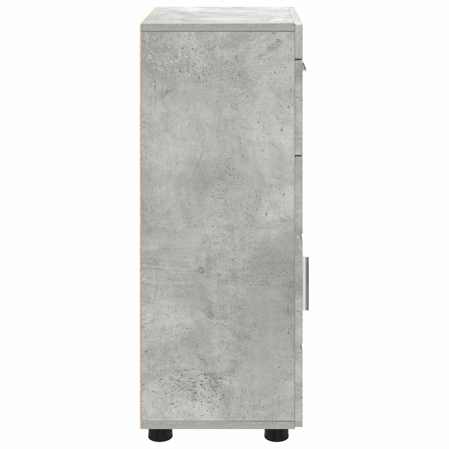 Bathroom Cabinet Set TULUM Concrete Grey 37 x 31.5 x 82 cm