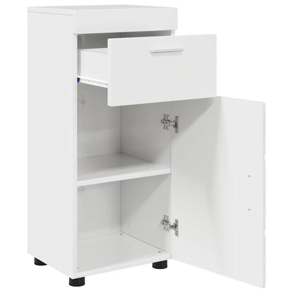 Bathroom Cabinet Set TULUM High Gloss White 37 x 31.5 x 82 cm