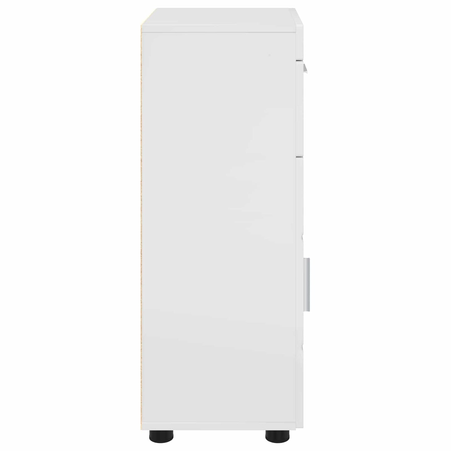 Bathroom Cabinet Set TULUM High Gloss White 37 x 31.5 x 82 cm