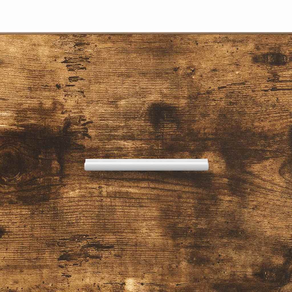 Bathroom Cabinet Set TULUM Smoked Oak 37 x 31.5 x 82 cm