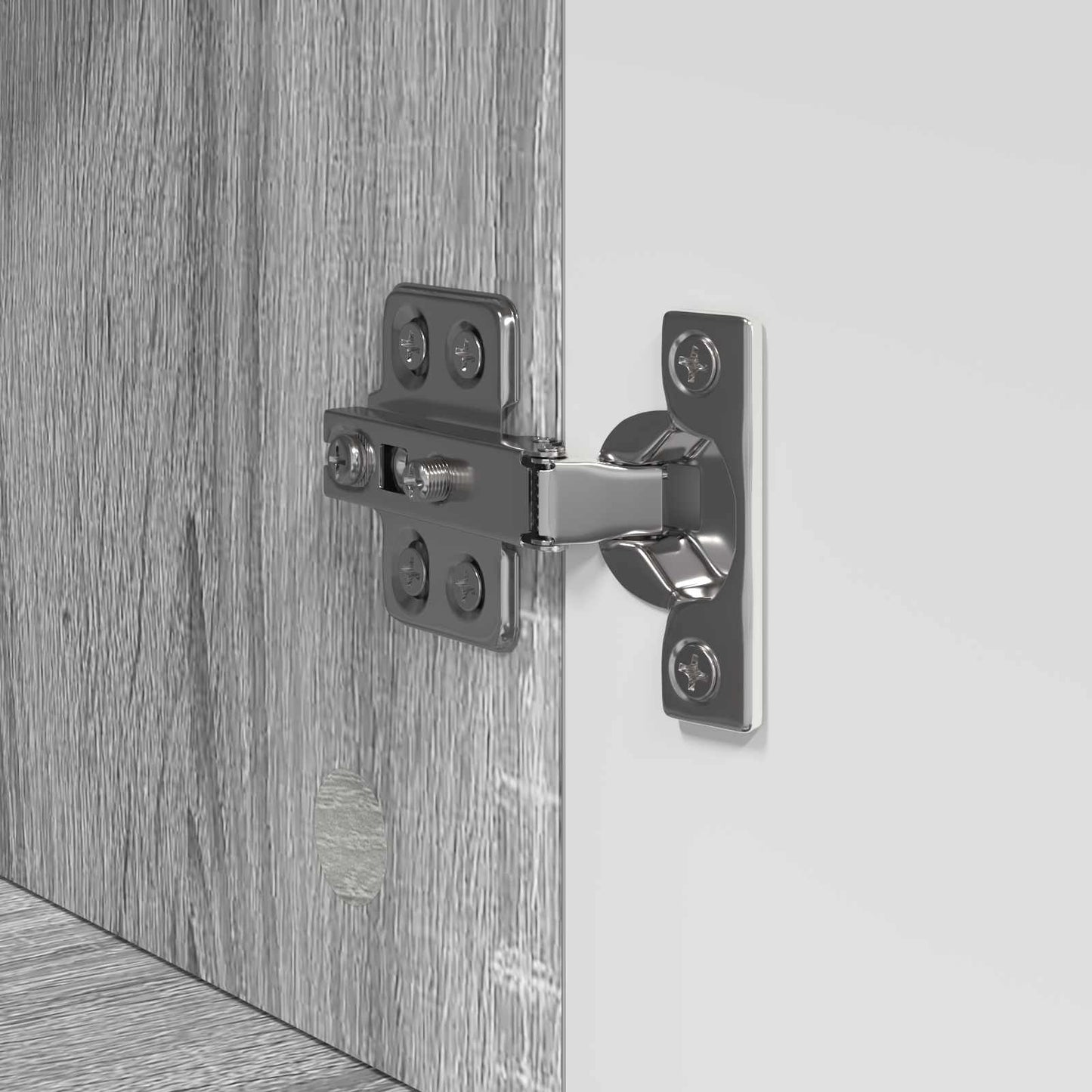Bathroom Cabinet Set TULUM Grey Sonoma 37 x 31.5 x 82 cm
