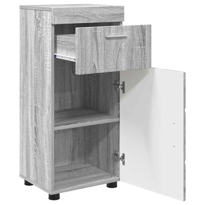 Bathroom Cabinet Set TULUM Grey Sonoma 37 x 31.5 x 82 cm
