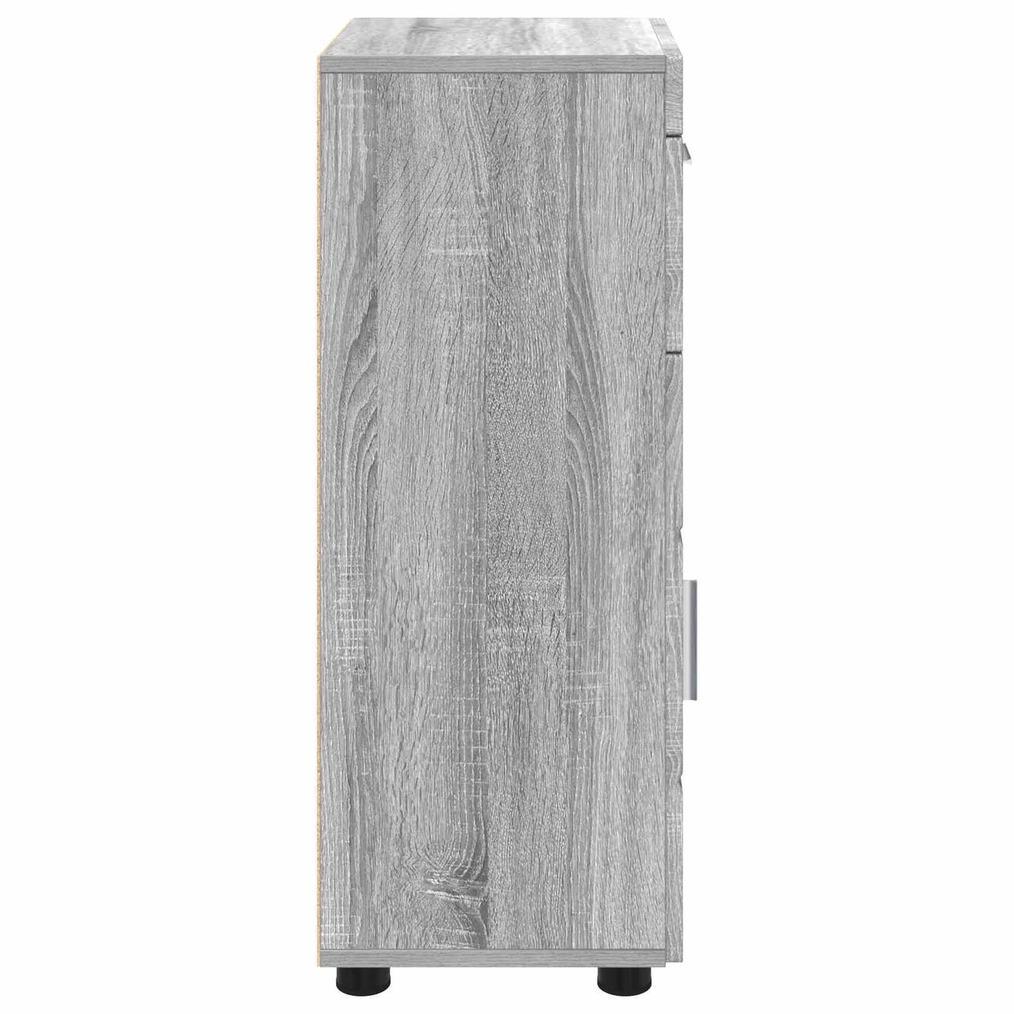 Bathroom Cabinet Set TULUM Grey Sonoma 37 x 31.5 x 82 cm
