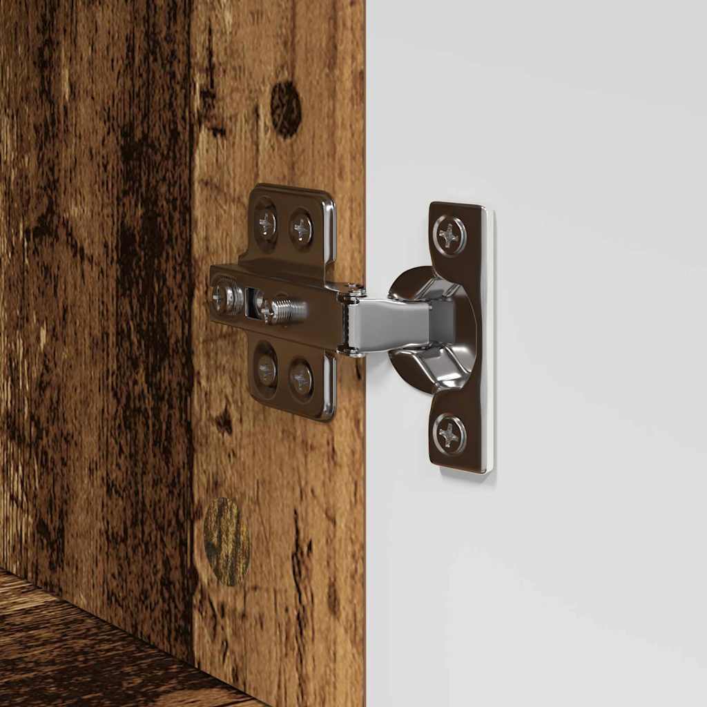 Bathroom Cabinet Set TULUM Old Wood 37 x 31.5 x 82 cm