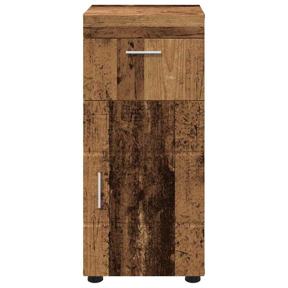 Bathroom Cabinet Set TULUM Old Wood 37 x 31.5 x 82 cm