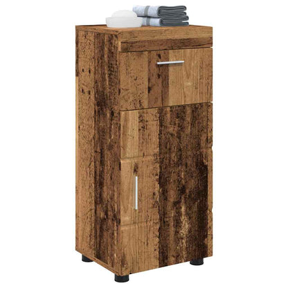 Bathroom Cabinet Set TULUM Old Wood 37 x 31.5 x 82 cm