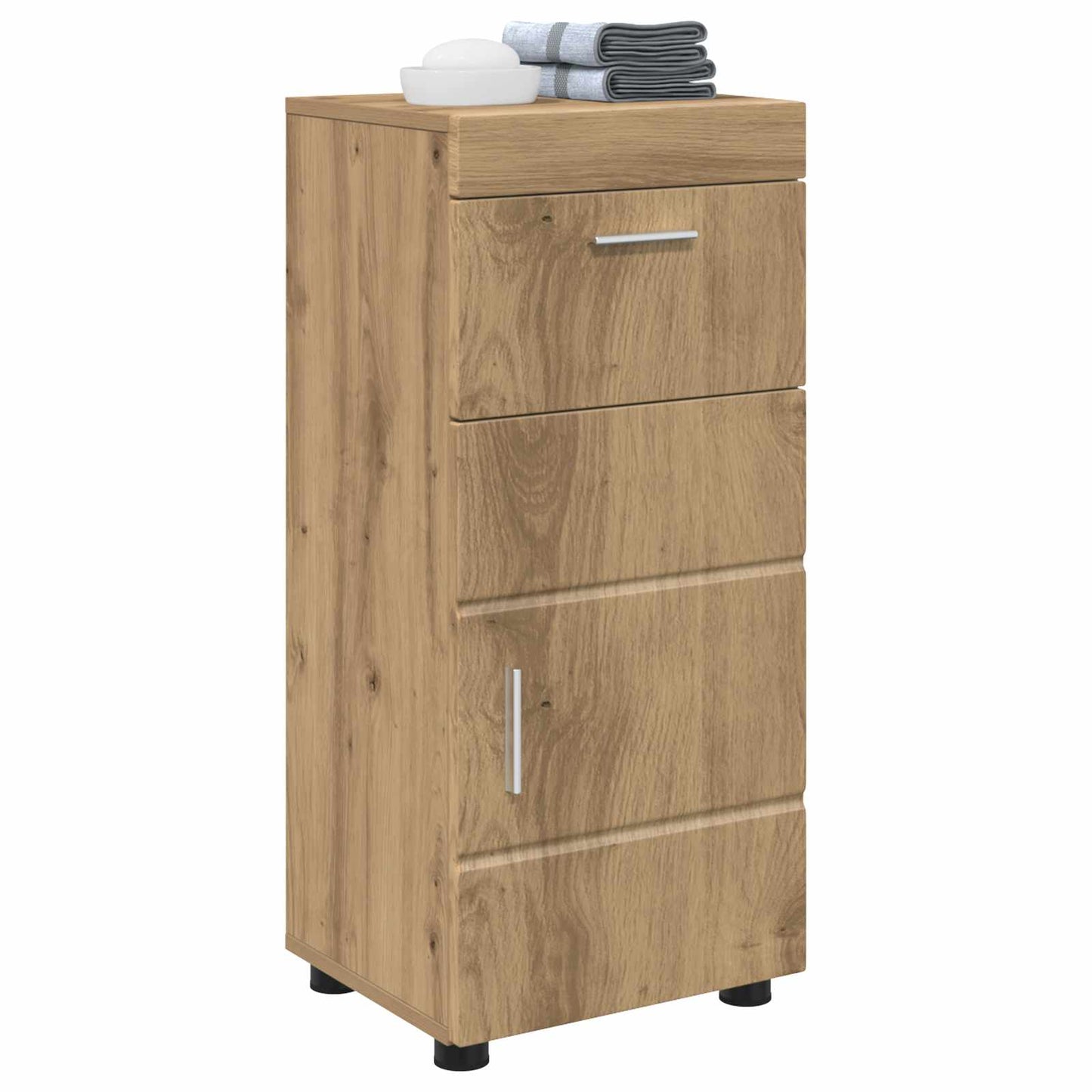 Bathroom Cabinet Set TULUM Artisan Oak 37 x 31.5 x 82 cm