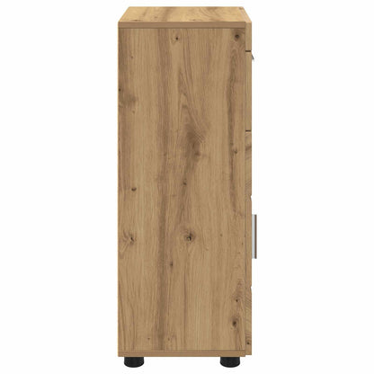 Bathroom Cabinet Set TULUM Artisan Oak 37 x 31.5 x 82 cm