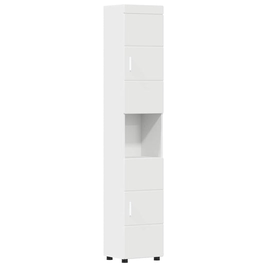 Bathroom Cabinet Set TULUM White 37 x 31.5 x 203 cm