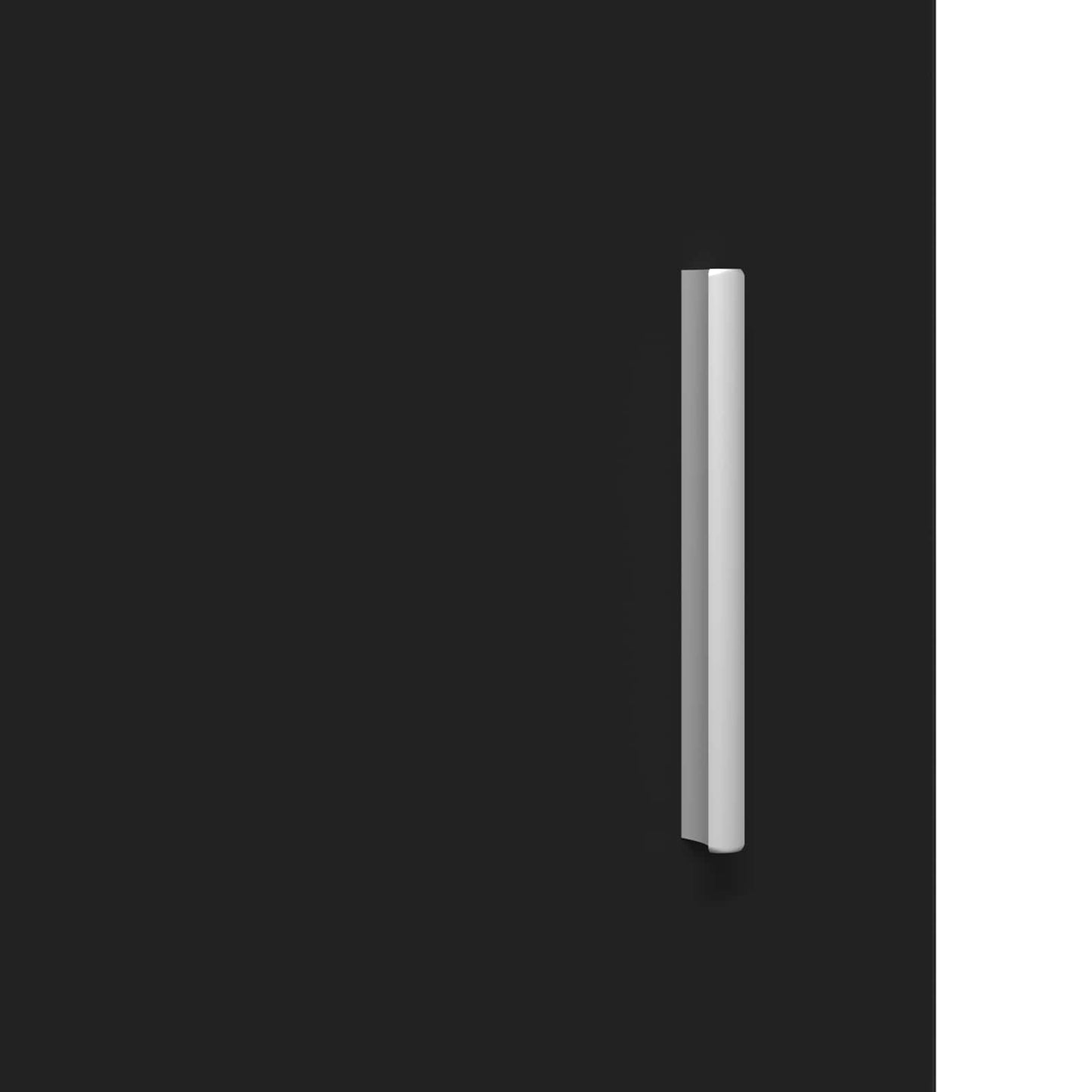 Bathroom Cabinet Set TULUM Black 37 x 31.5 x 203 cm