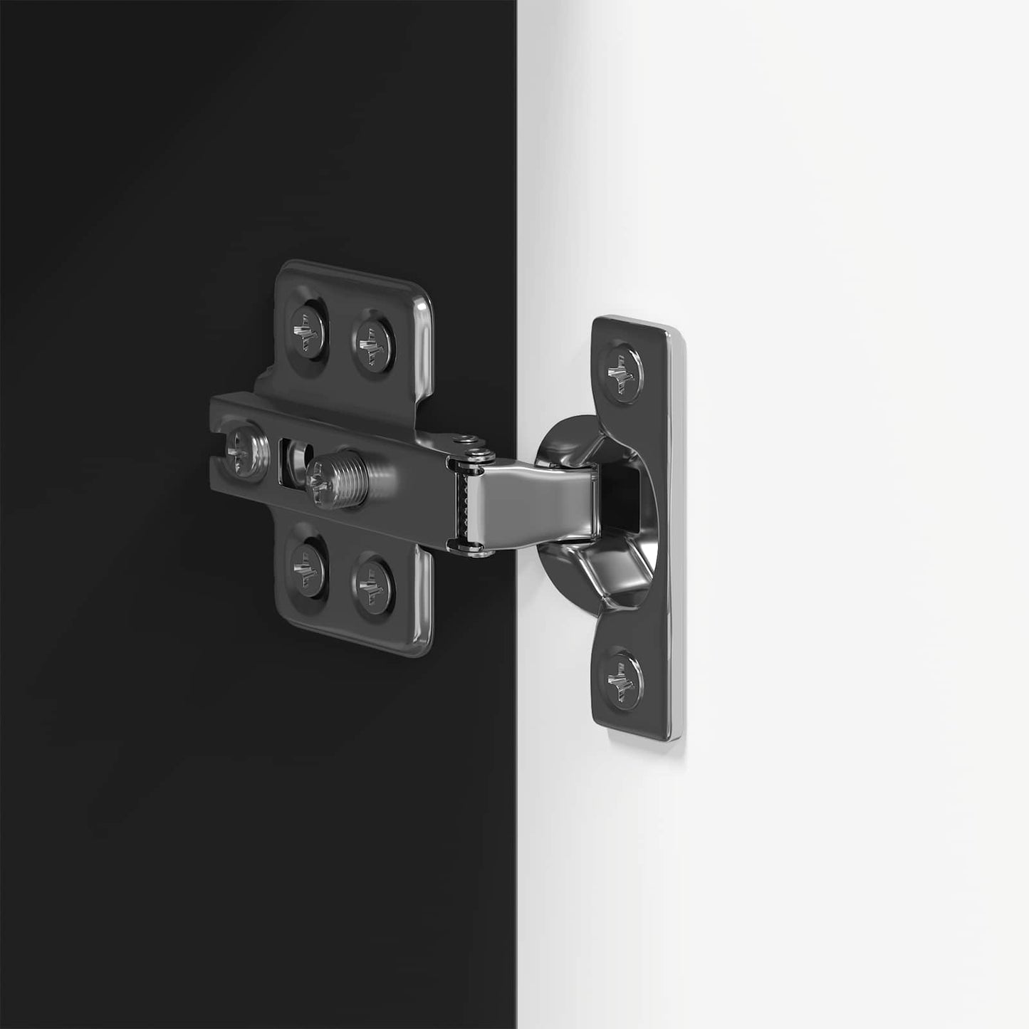 Bathroom Cabinet Set TULUM Black 37 x 31.5 x 203 cm