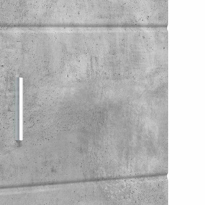 Bathroom Cabinet Set TULUM Concrete Grey 37 x 31.5 x 203 cm