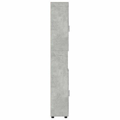 Bathroom Cabinet Set TULUM Concrete Grey 37 x 31.5 x 203 cm