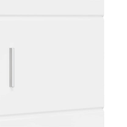 Bathroom Cabinet Set TULUM High Gloss White 37 x 31.5 x 203 cm