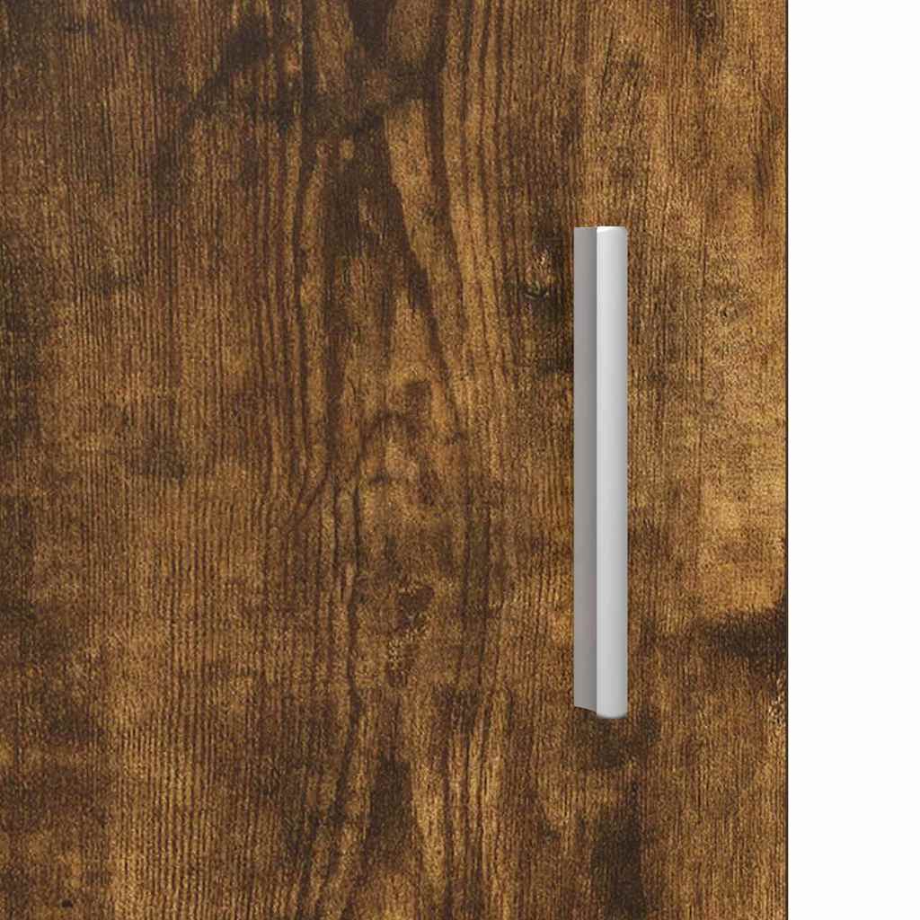 Bathroom Cabinet Set TULUM Smoked Oak 37 x 31.5 x 203 cm