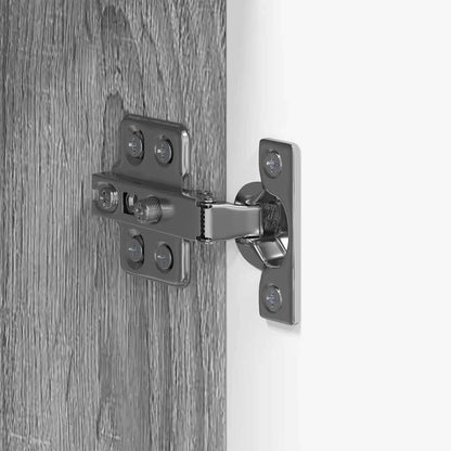 Bathroom Cabinet Set TULUM Grey Sonoma 37 x 31.5 x 203 cm