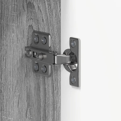 Bathroom Cabinet Set TULUM Grey Sonoma 37 x 31.5 x 203 cm