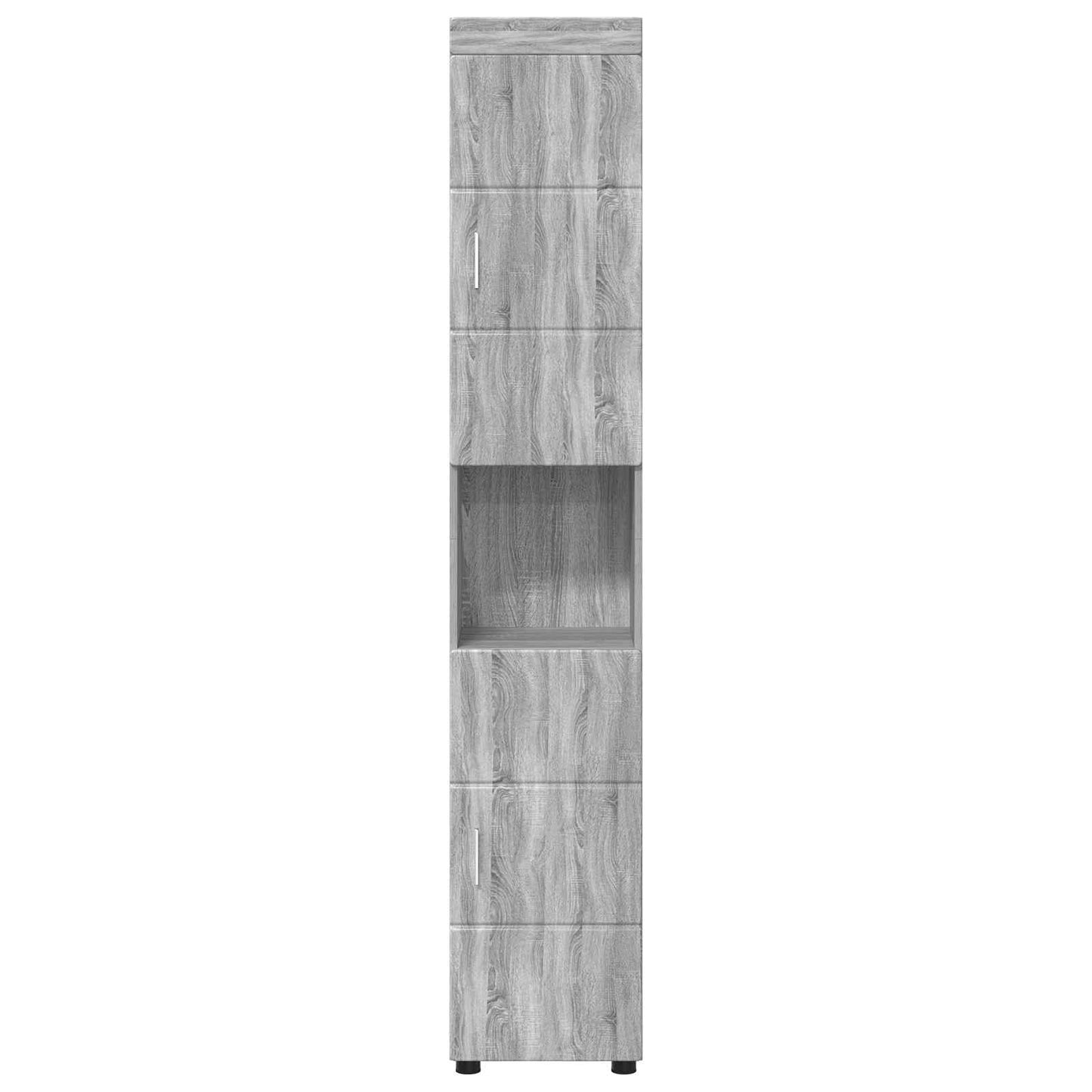 Bathroom Cabinet Set TULUM Grey Sonoma 37 x 31.5 x 203 cm