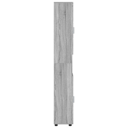 Bathroom Cabinet Set TULUM Grey Sonoma 37 x 31.5 x 203 cm