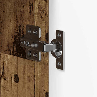 Bathroom Cabinet Set TULUM Old Wood 37 x 31.5 x 203 cm