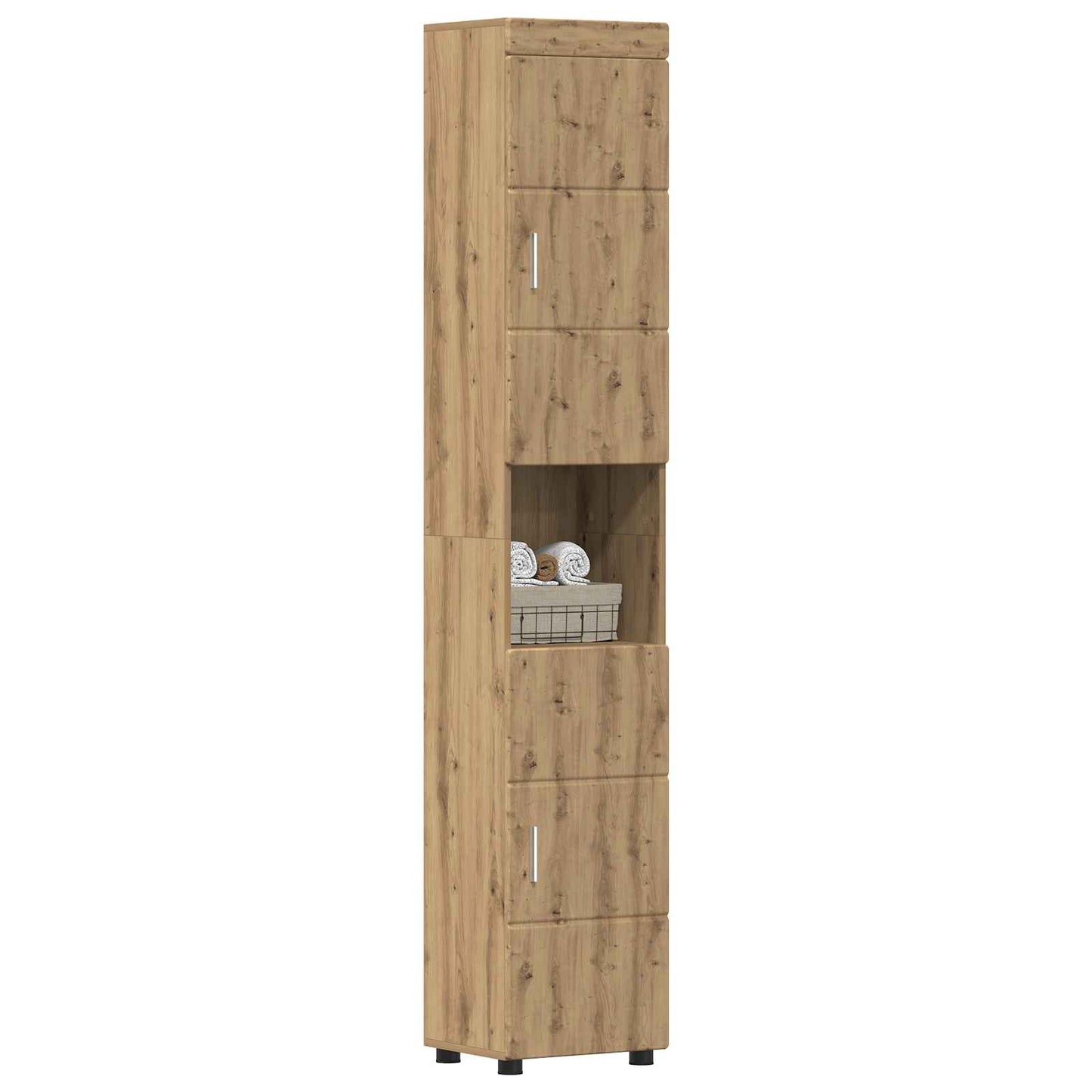 Bathroom Cabinet Set TULUM Artisan Oak 37 x 31.5 x 203 cm